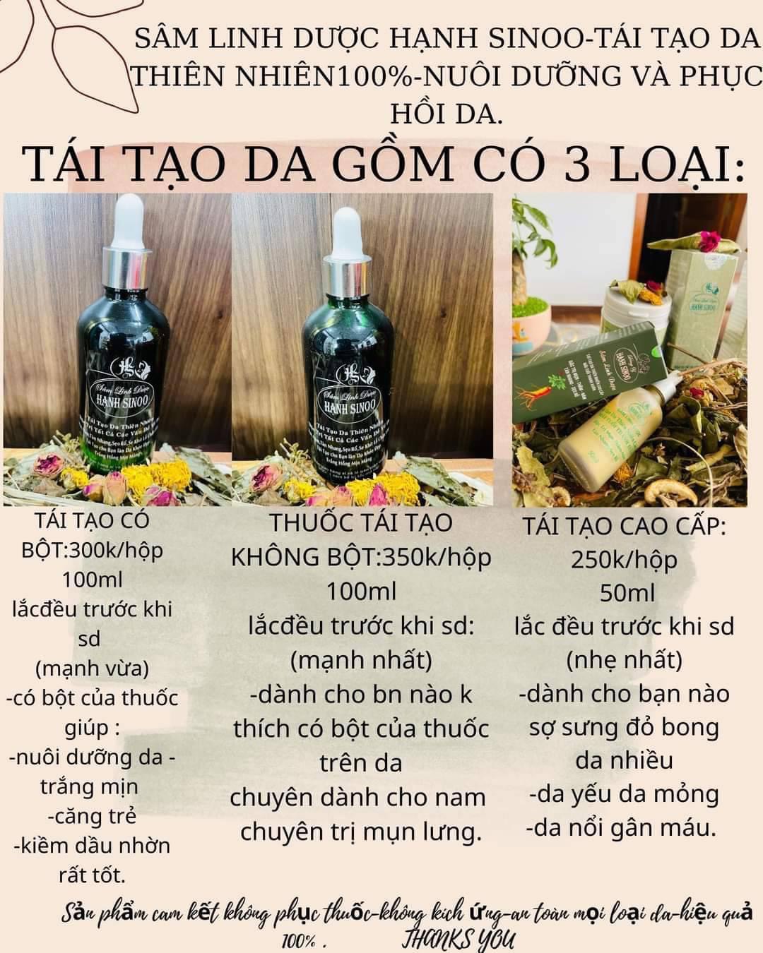 SÂM LINH DƯỢC HẠNH SINOO