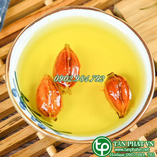Quả dành dành khô 500g - Thảo Dược Tấn Phát - Hỗ trợ tạo màu cho các món ăn thêm phần thơm ngon và bổ dưỡng