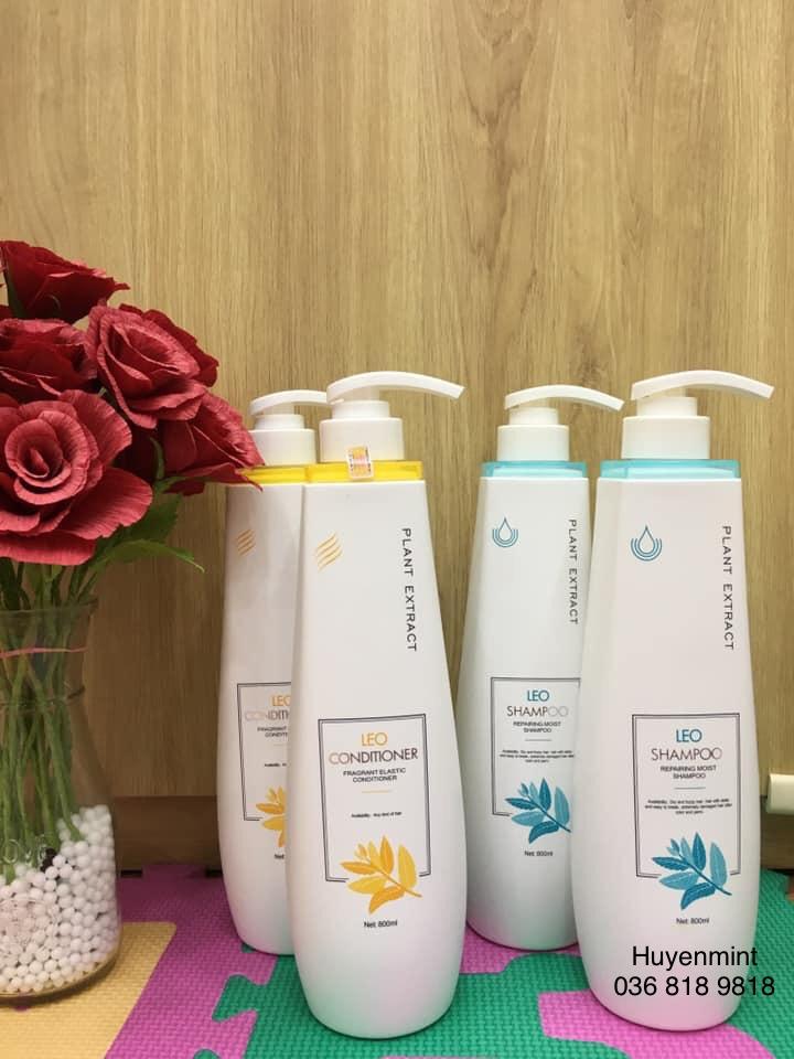 CẶP DẦU GỘI - XẢ LEO FRAGRANT CAO CẤP 800ml