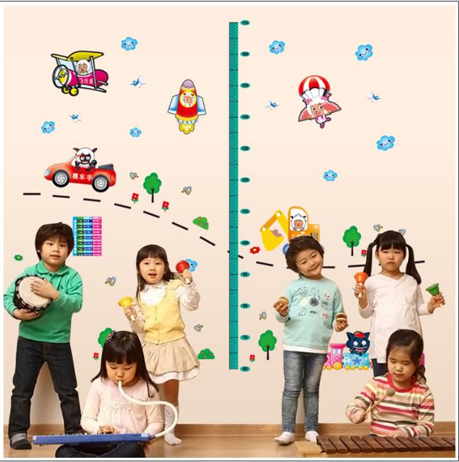 Decal thước đo mèo