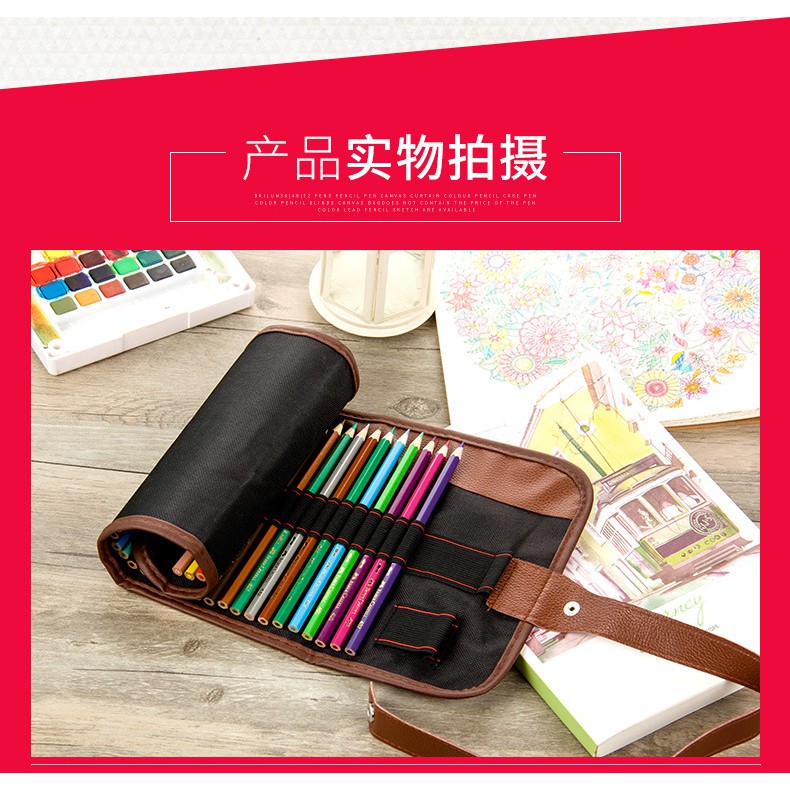 Túi cuộn bút và ụng cụ vẽ