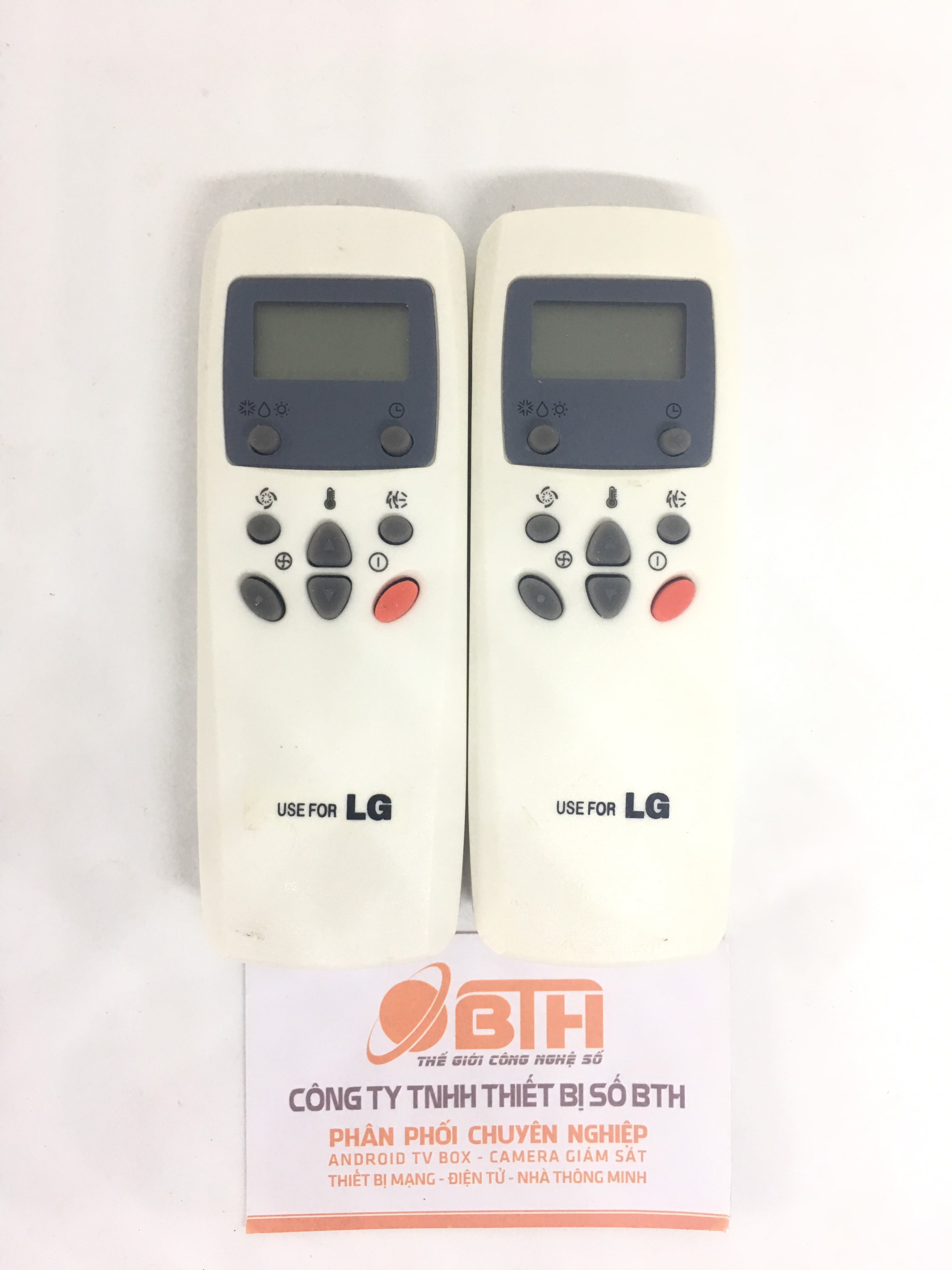 Điều khiển điều hoà LG 1 chiều nút đỏ - LG1 chiều