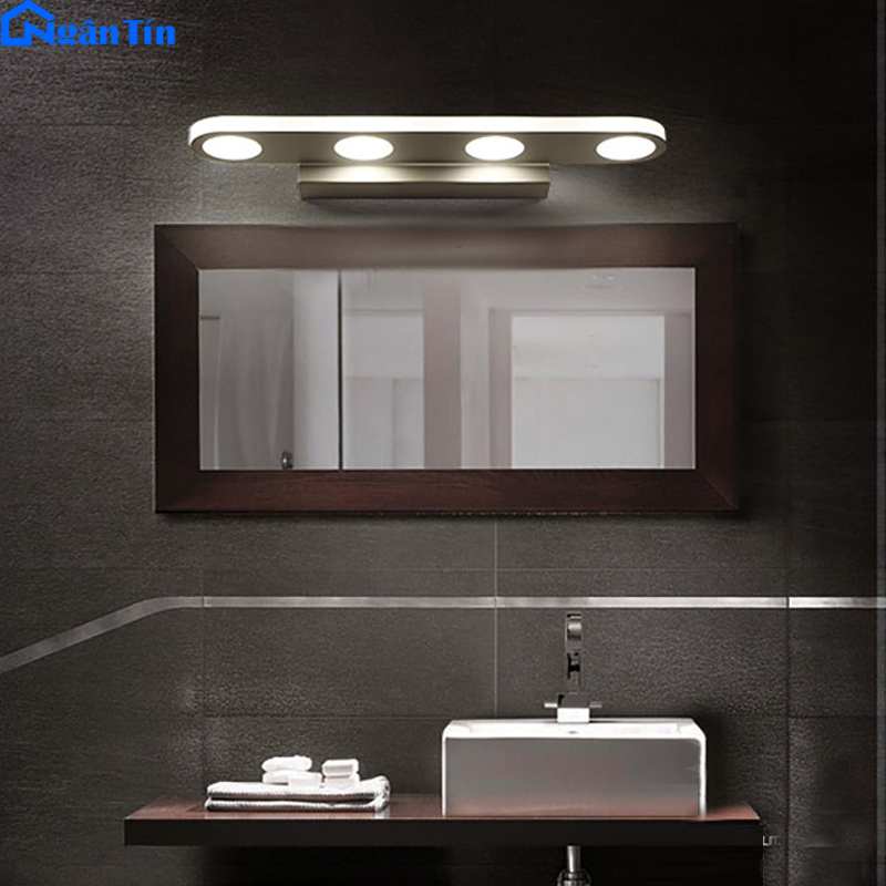 Đèn Led Chiếu Gương Soi Gương Trang Trí Trong Nhà Led 3 Chế Độ Màu RG711 Ngân Tin