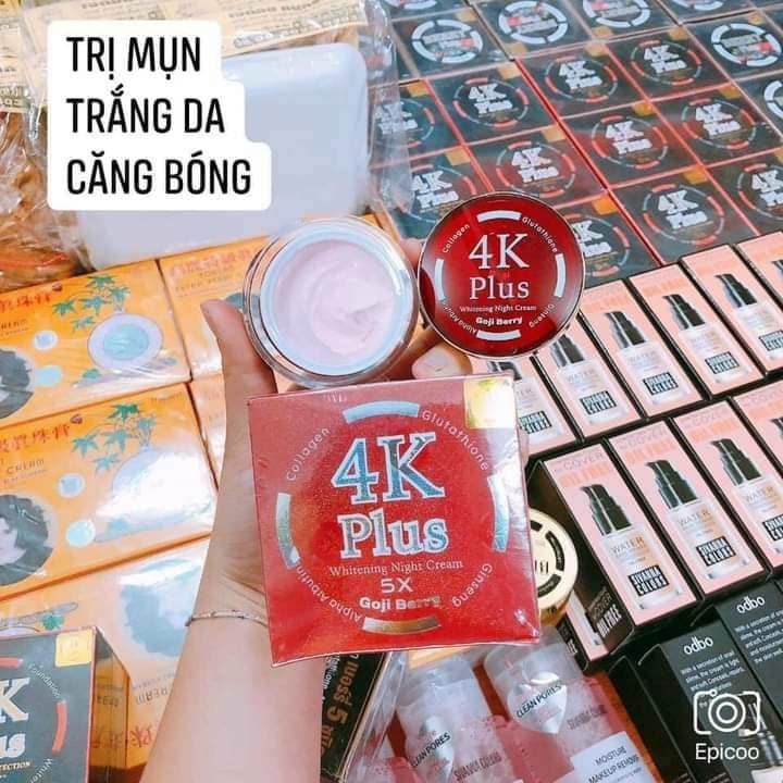 [HCM]Kem Face 4K plus Goji Berry (đỏ)