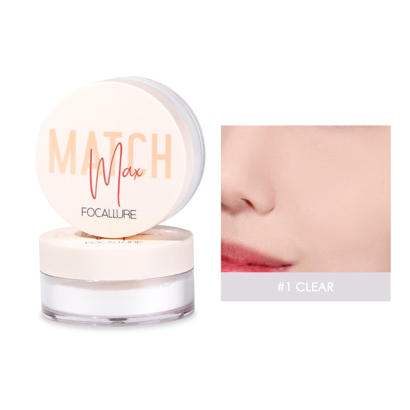 Phấn Phủ Trang Điểm Dịu Nhẹ Kiểm Soát Dầu Focallure Matchmax Baking & Setting Loose Powder 10g FA154