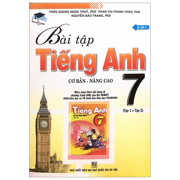 Fahasa - Bài Tập Tiếng Anh 7 (Cơ Bản - Nâng Cao)