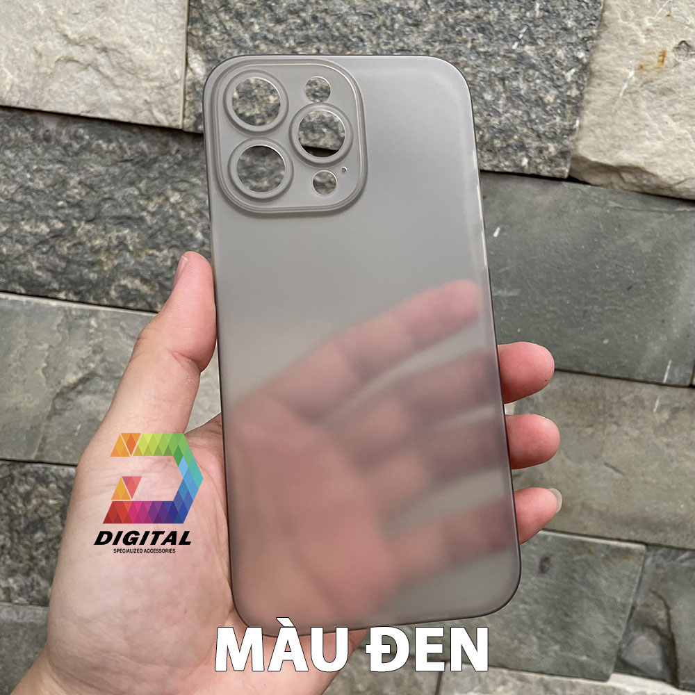 Combo 2 Ốp Lưng Trong Nhám Unibody iPhone 14 Pro Max Siêu Mỏng