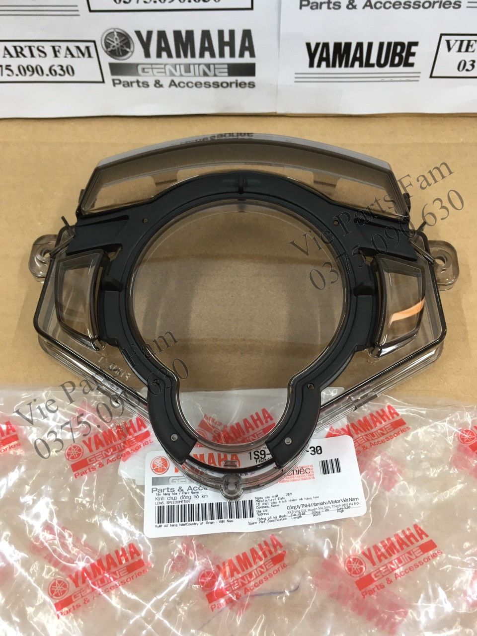 Mica / Mặt kính đồng hồ Exciter 135 đời 2011-2012-2013-2014, Chính hiệu Yamaha Motor VN