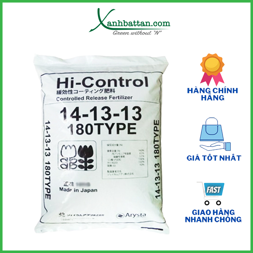Phân Chì Nhật Cho Lan Hi-Control 14-13-13 Gói 1 Kg