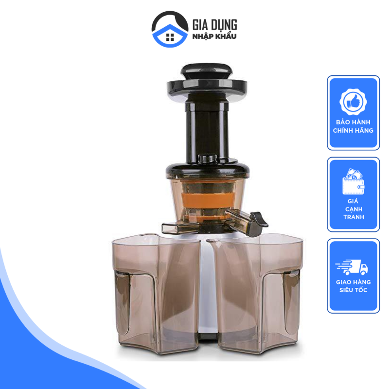 Máy ép chậm medion md17843, máy ép trái cây hoa quả, máy ép nguyên quả, công suất 160w, nhập đức, bảo hành 12 tháng