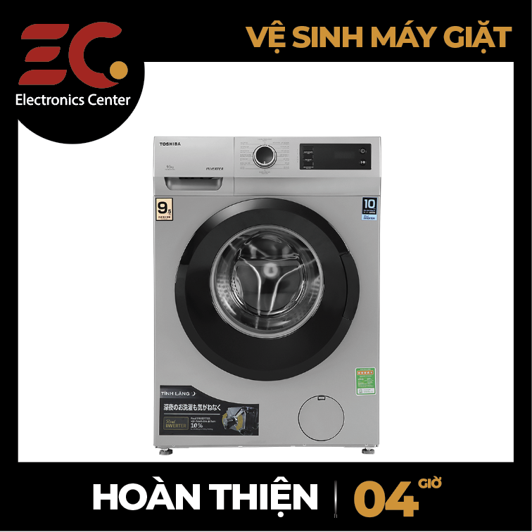 [HCM] Vệ Sinh Máy Giặt Lồng Ngang