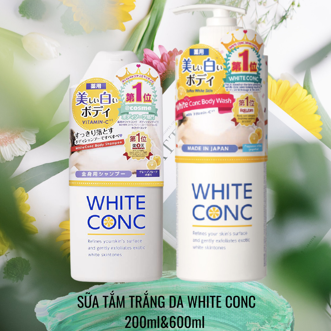 Sữa Tắm White Conc Body Dưỡng Trắng Da Nhật Bản
