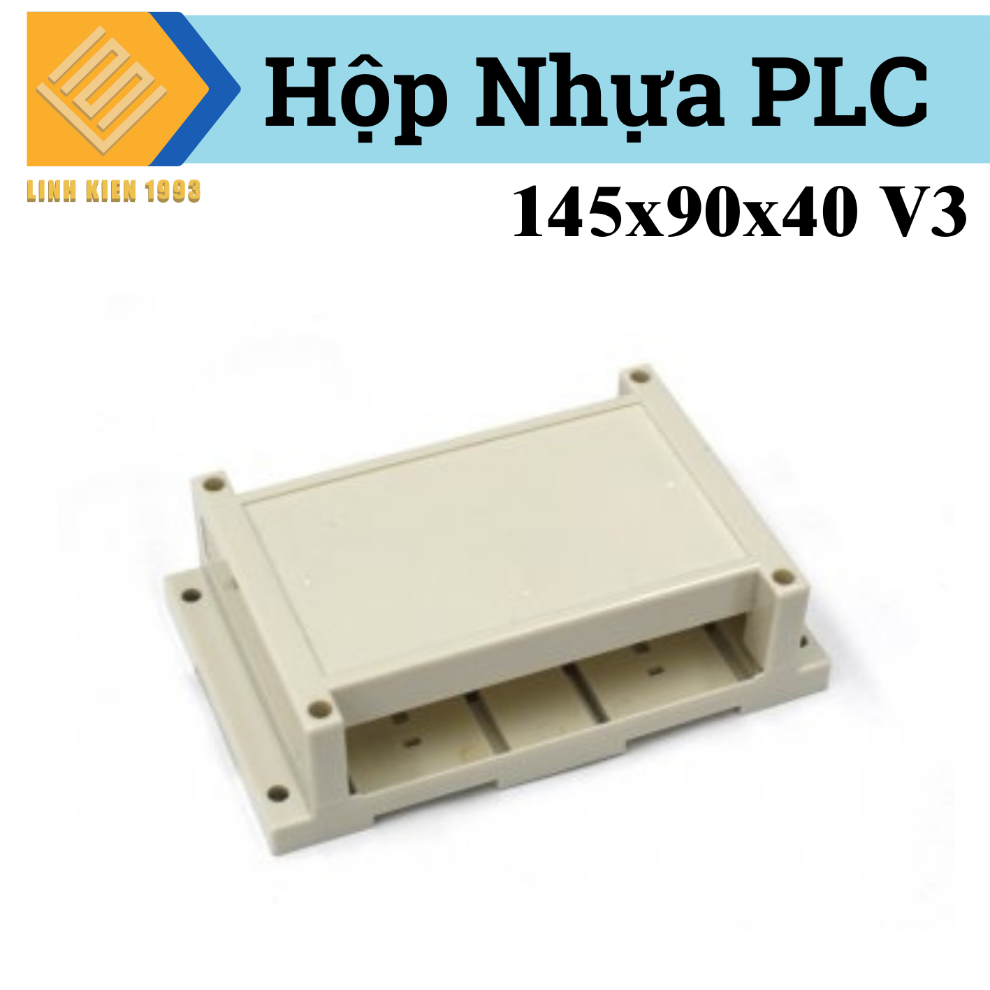 Hộp nhựa plc 145x90x40 v3