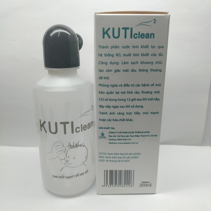 Bình rửa mũi Kuti Clean