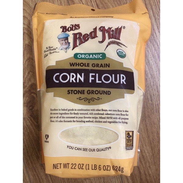 624gr bột bắp hữu cơ Bob's red mill