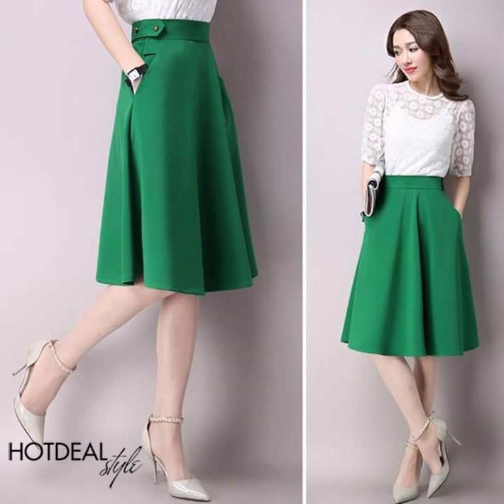 [HCM]Chân váy xòe công sở điệu đà