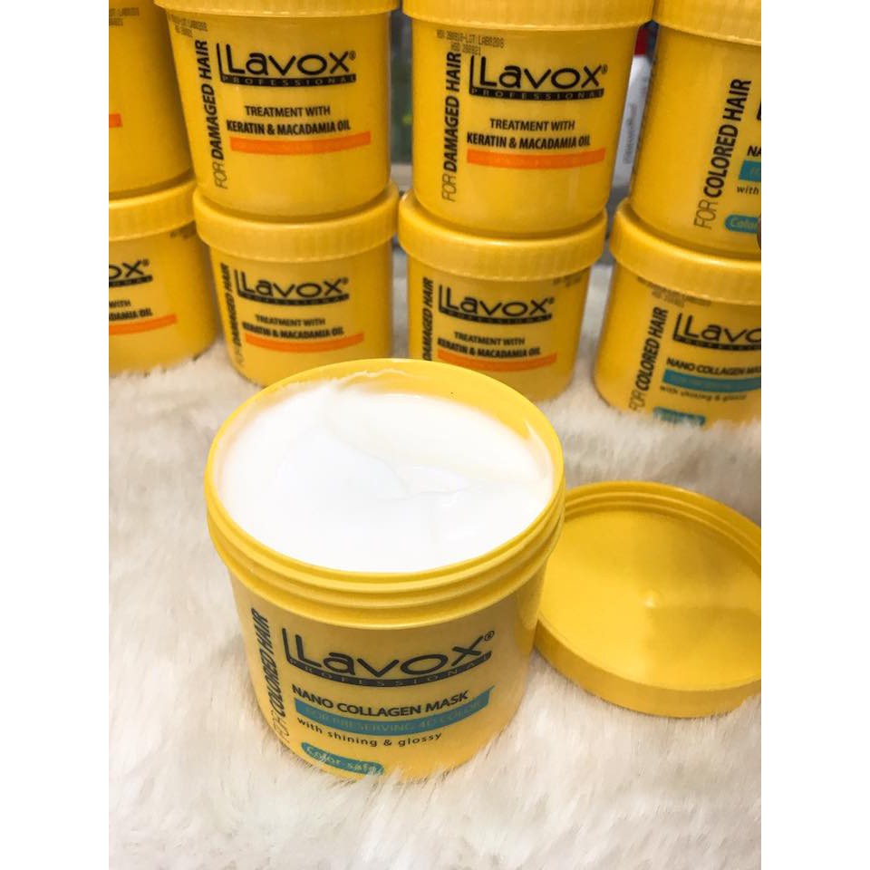 [HCM]HẤP DẦU DƯỠNG TÓC NHUỘM LAVOX 1000ml