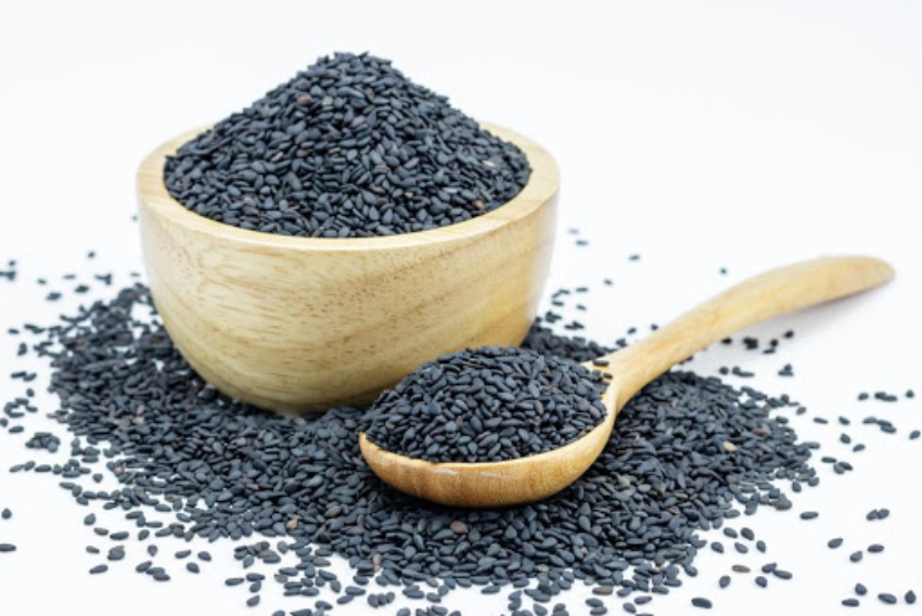 Bột gạo lứt mè đen hạt sen 500g - ( MS)