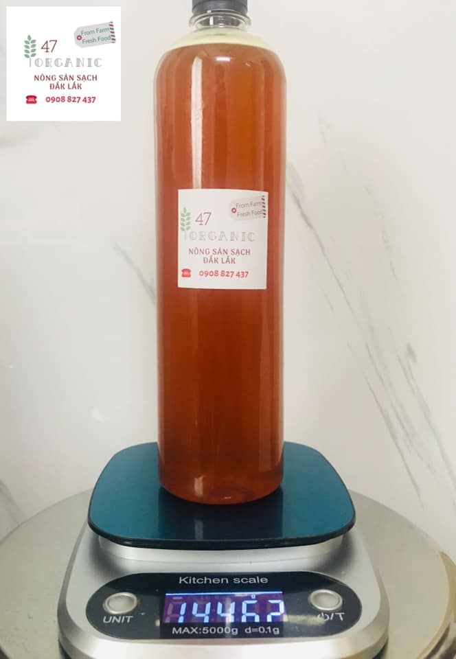 [HCM]MẬT ONG HOA CÀ PHÊ (1LÍT=14KG) - Chai nhựa pet 1 lít