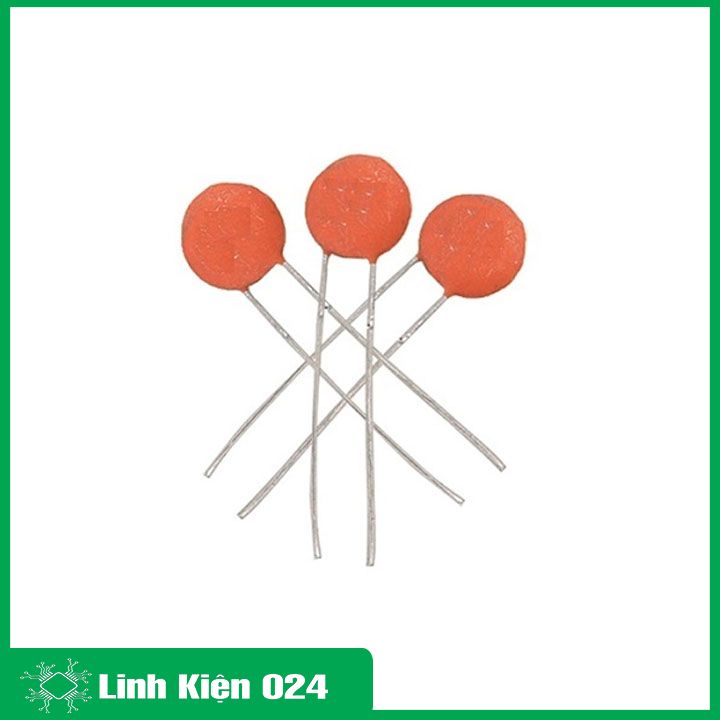 Gói 100 tụ gốm đỏ 50V nhiều giá trị