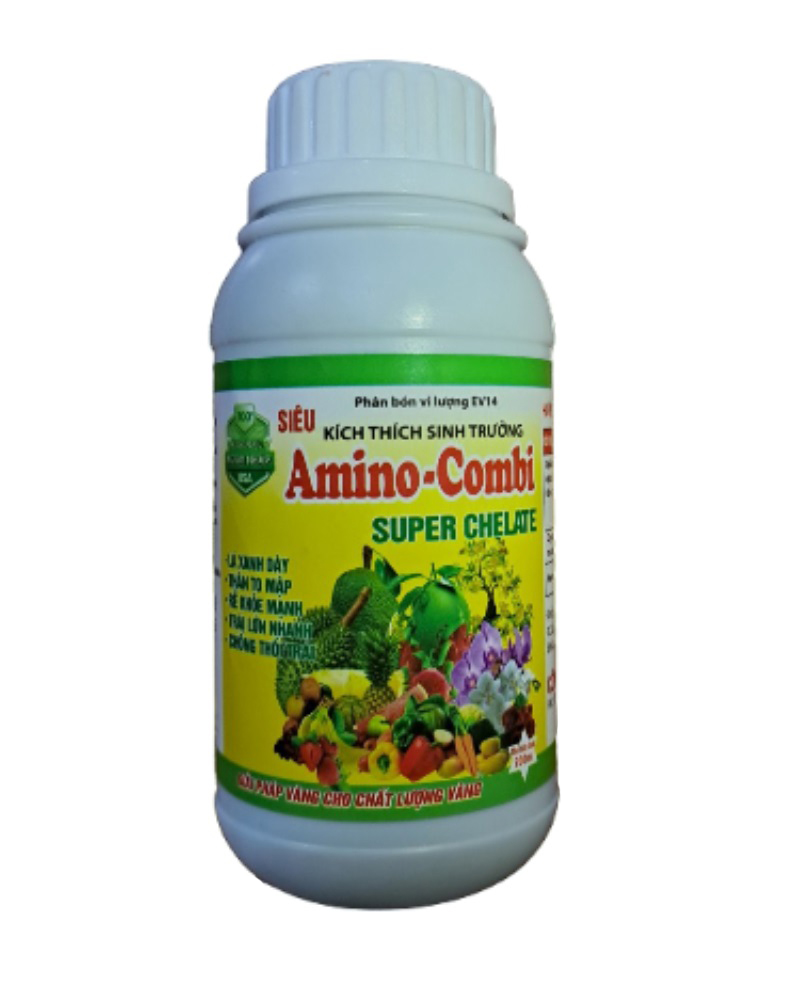 Phân Amino - Combi bổ sung Trung Vi lượng giúp Kích thích sinh trưởng cho hoa Lan - Hồng - hoa cảnh và các loại cây trồng | Phởms Market