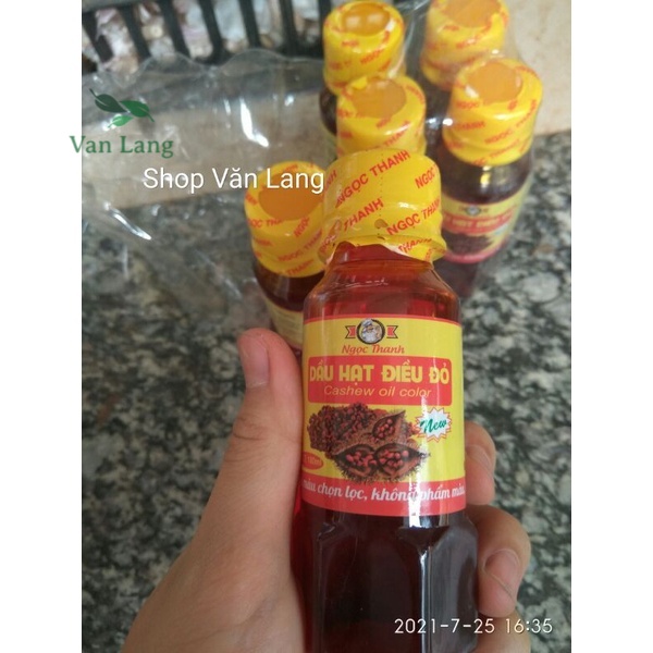 Dầu hạt điều đỏ nguyên chất lọ 250g