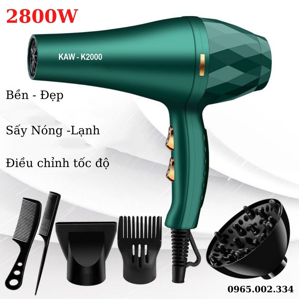 [GIAO HỎA TỐC 2H] máy sấy tóc paaanasonic, may say toc, máy sấy tóc công suất lớn, máy sấy tóc, Tạo kiểu tóc Máy sấy tóc 2 chiều máy sấy tóc tạo kiểu Máy sấy tóc mặt nhám KAW-2300 Chính hãng nhập khẩu nội địa trung quốc