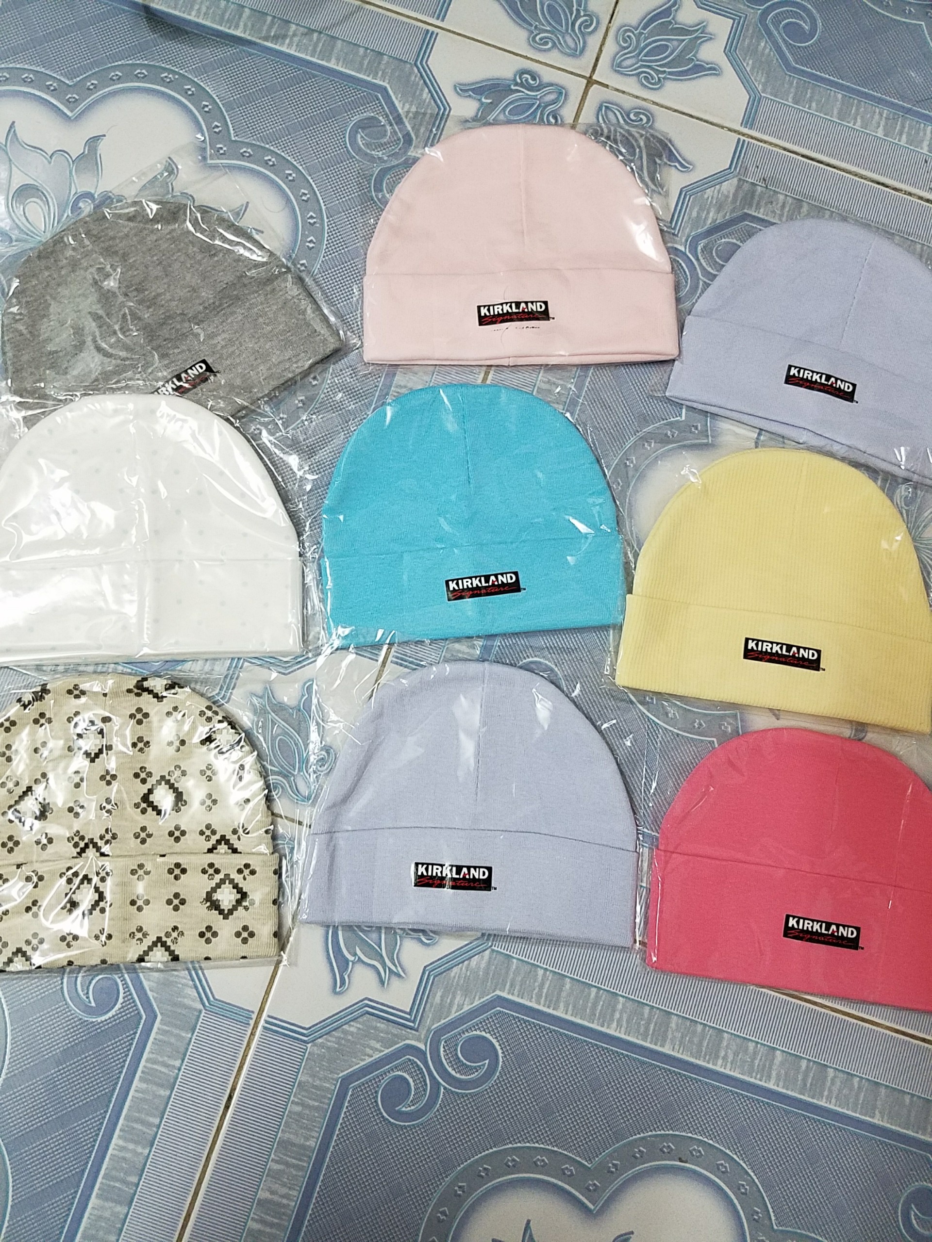[HCM]02 Nón Cotton cho bé từ 0 - 04 tháng tuổi