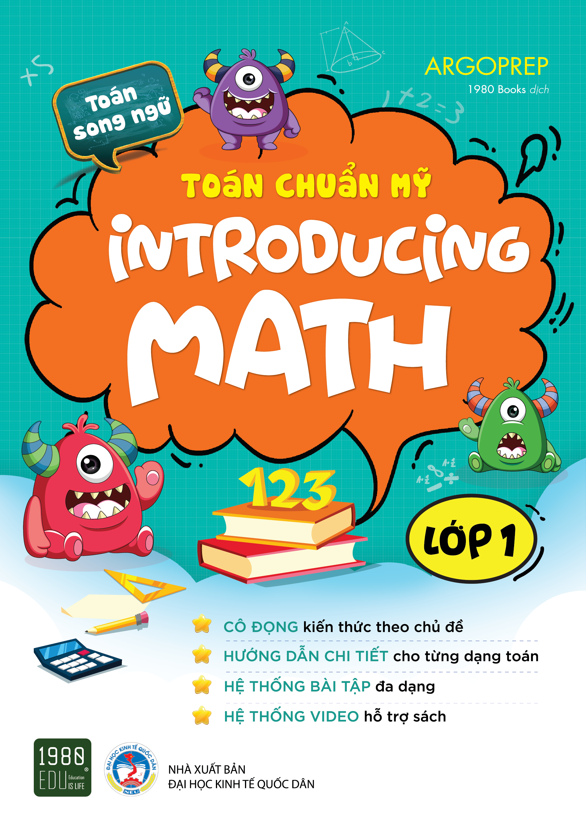 Sách Fahasa - Toán Chuẩn Mỹ - Introducing Math - Lớp 1