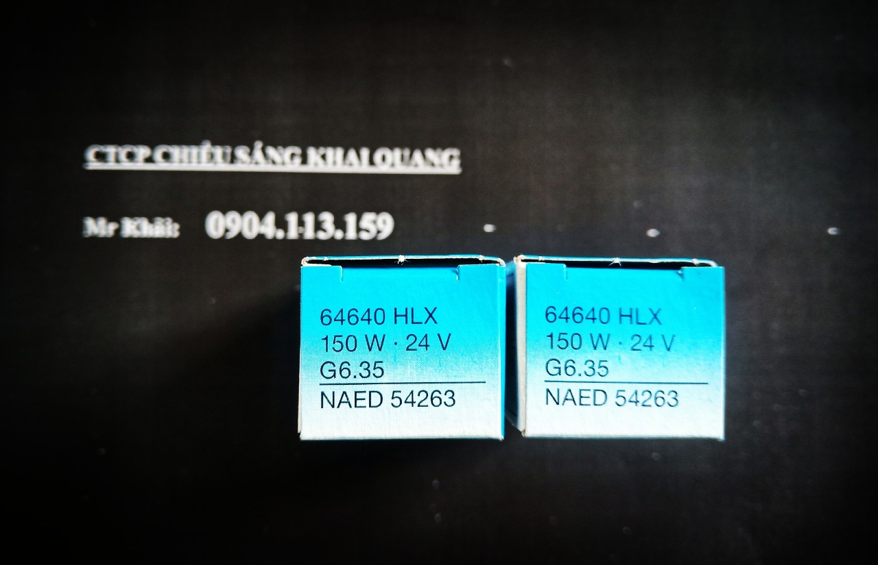 (SALE) Bóng halogen 24V 150W Osram HLX 64640 Germany
