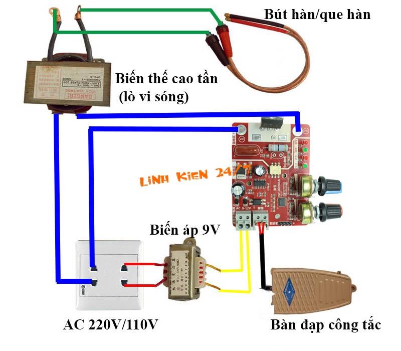 TAY HÀN CELL PIN CHUYÊN DỤNG CHO MÁY HÀN CELL DIY M16 (1 CẶP)