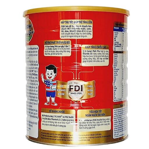 Sữa Bột Nutifood Grow Plus đỏ 1.5kg