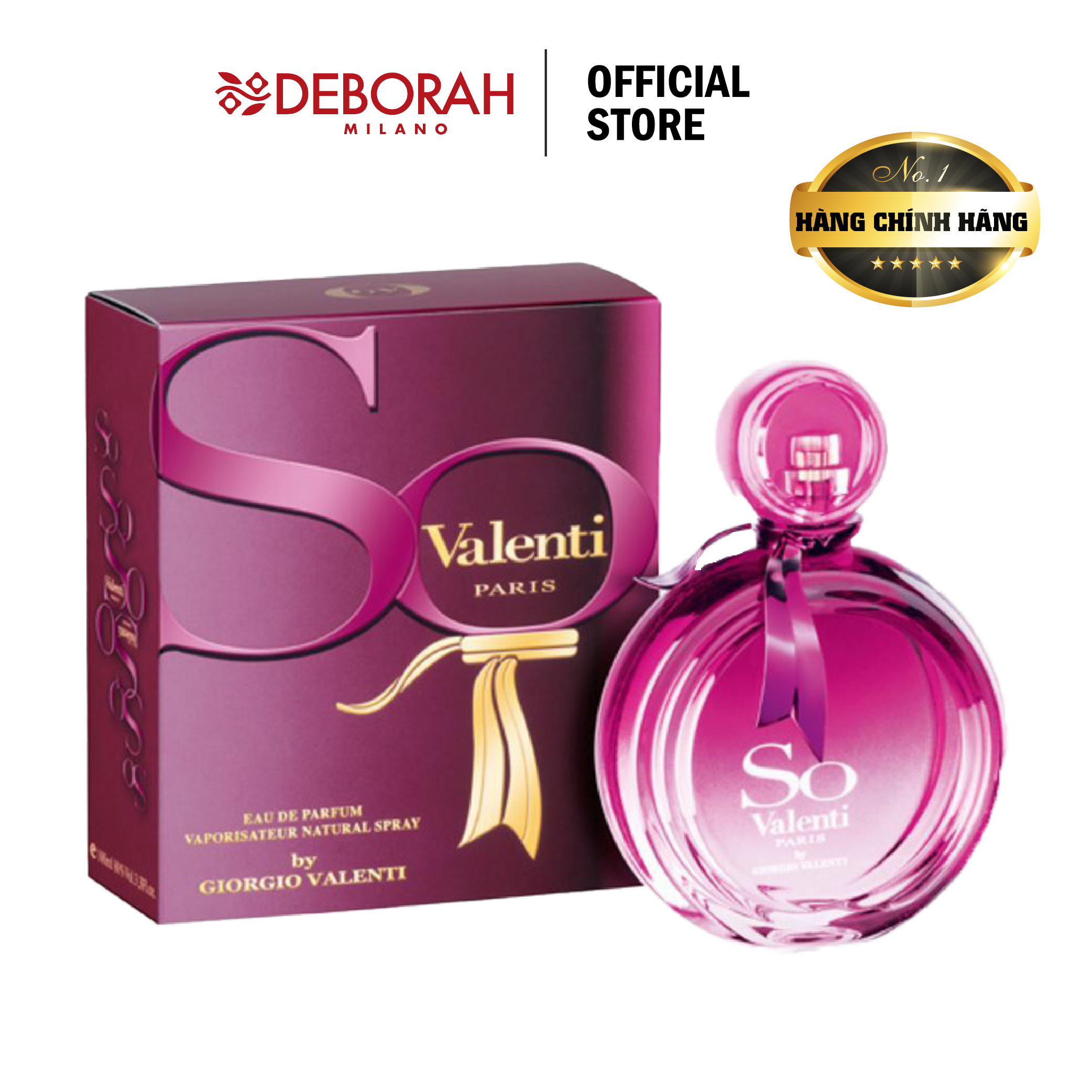 NƯỚC HOA NỮ SO VALENTI 100ML