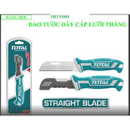 Dao tước dây cáp lưỡi thẳng 200mm Total THT51881