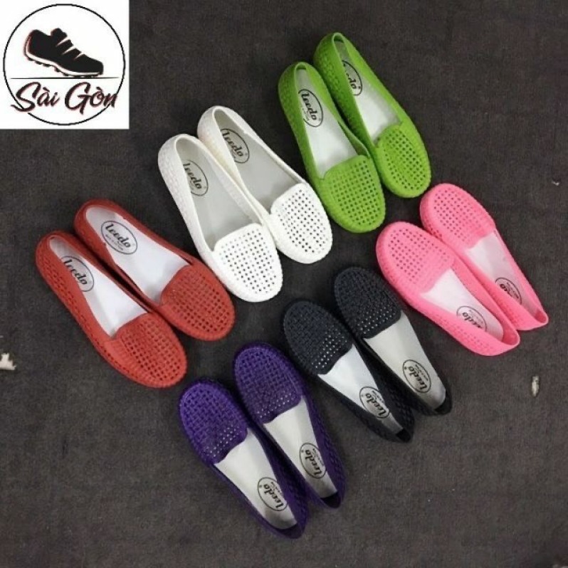 Giày búp bê nhựa dẻo đi mưa giá rẻ