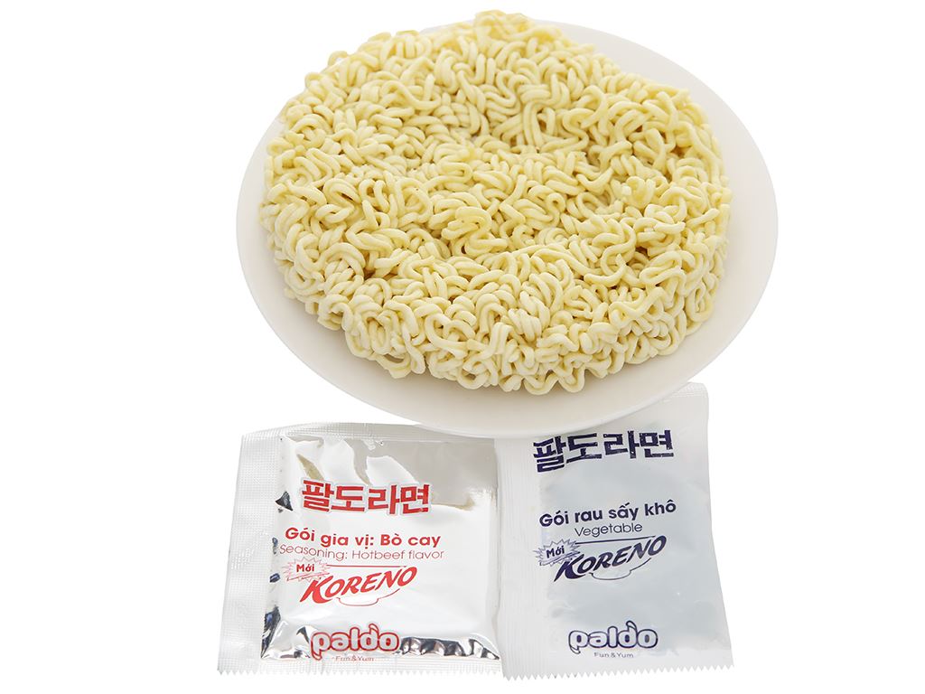 Túi 1Kg mì Koreno Jumbo các vị (10 gói mì 100g)