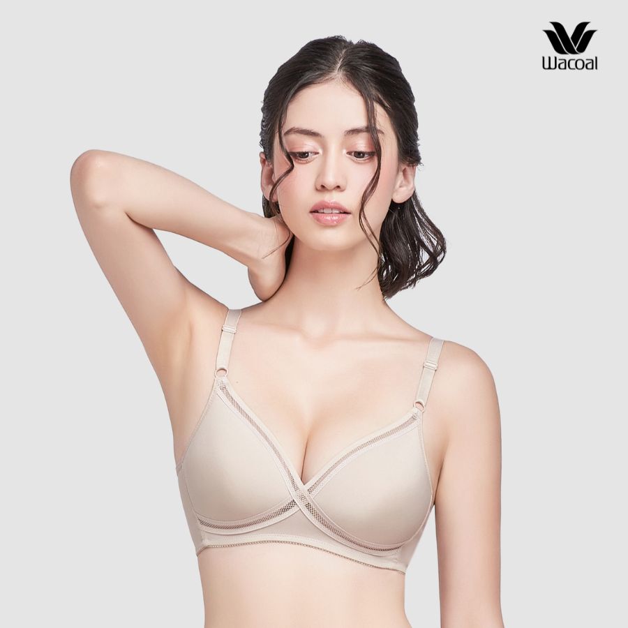 Áo lót Wacoal ILB3213 Magic X Coolness (có size lớn) không gọng thoải mái mút mỏng - LB3213