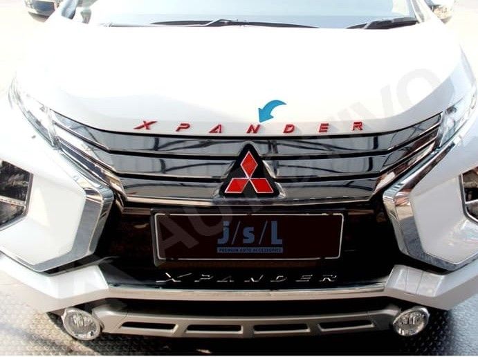 Tem Logo Chữ Nổi Xpander Dán Đuôi Xe Ô To (Màu đỏ)