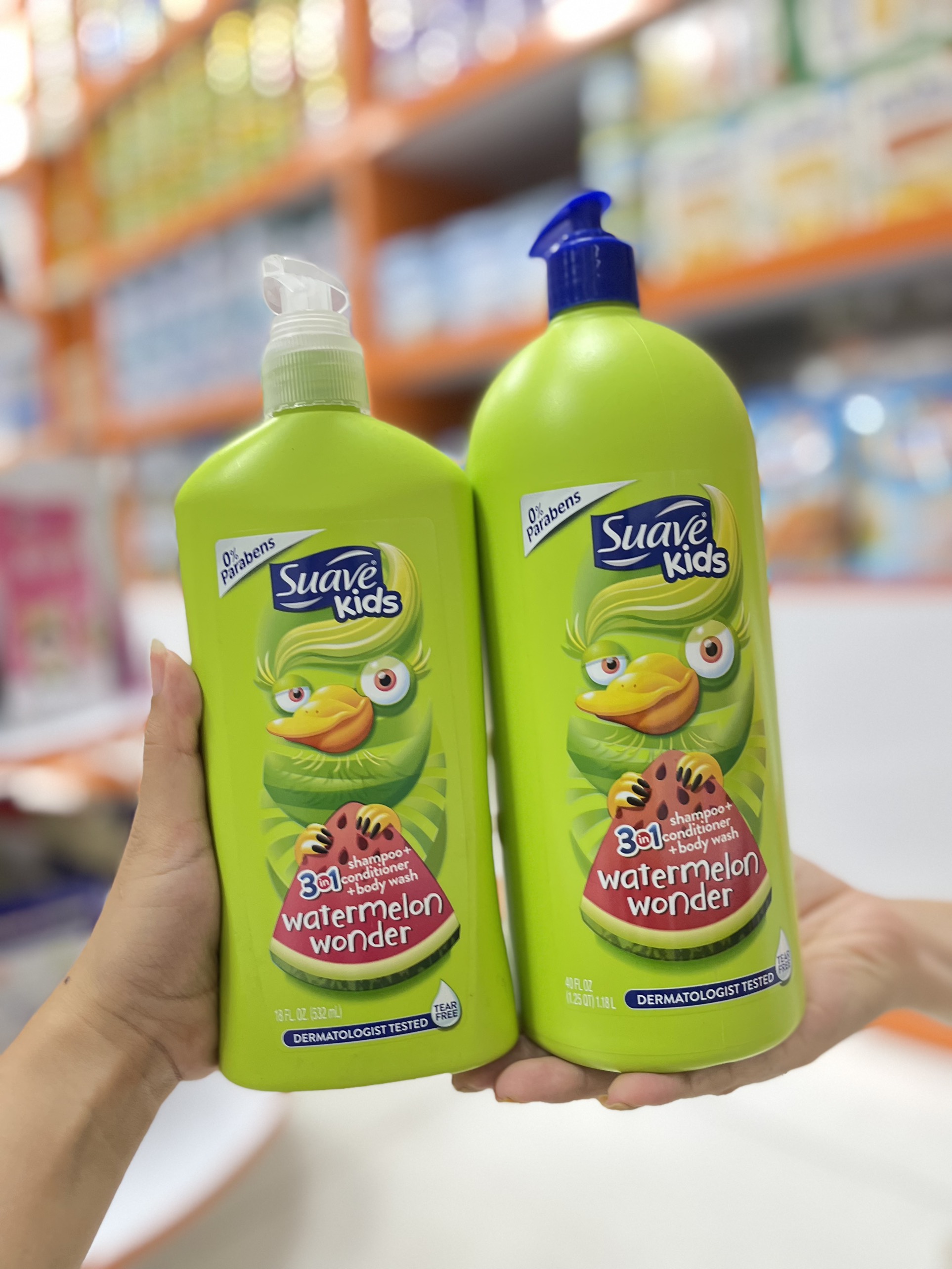Sữa tắm gội suave kids 532ml/1180ml