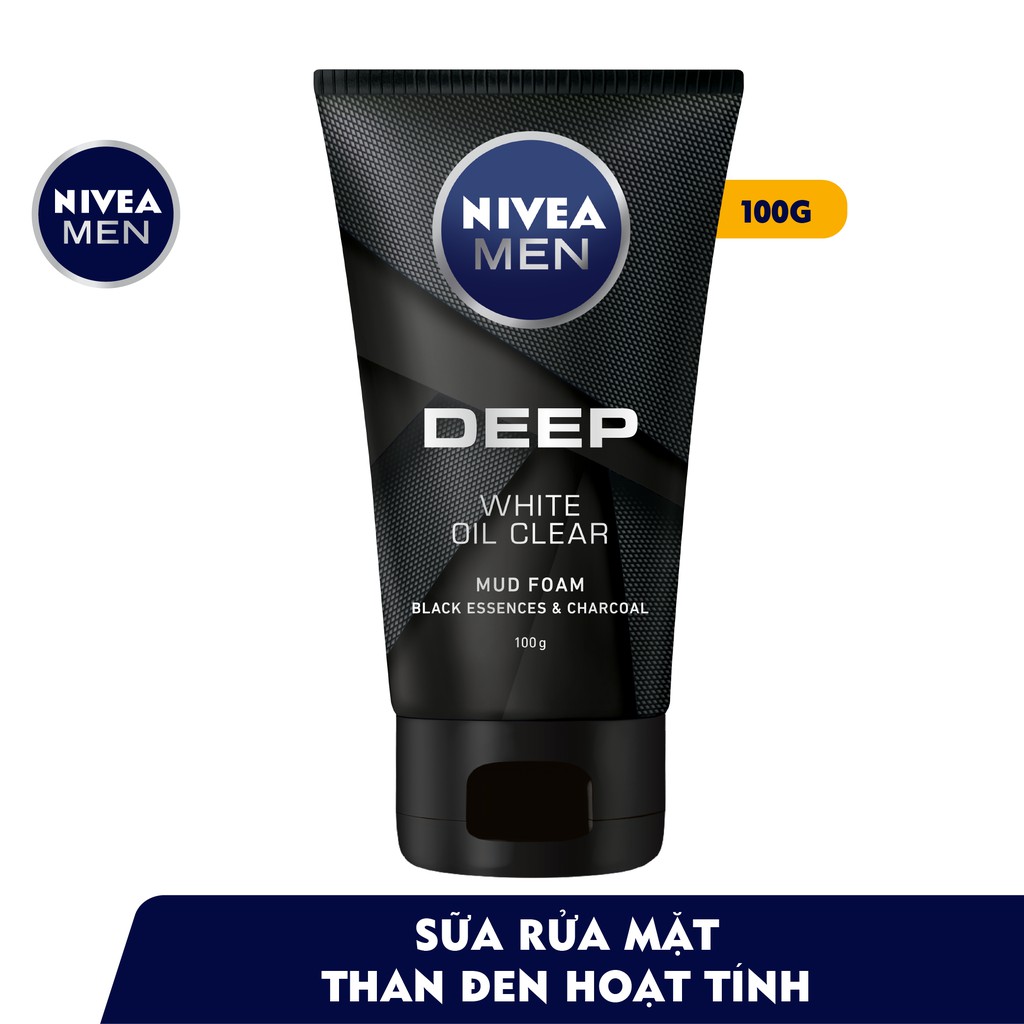 Sữa Rửa Mặt Nam Nivea Men 100g đủ mẫu