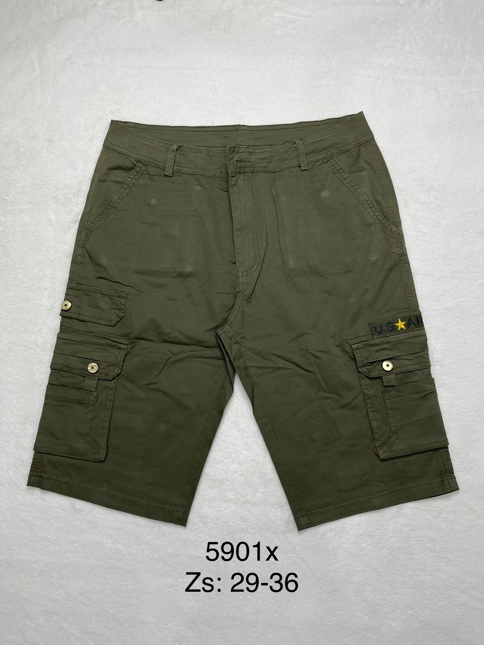 _Quần short túi hộp nam Quần short nam kaki lính, Quần short lính nam_THUỶ TIÊN SHOP