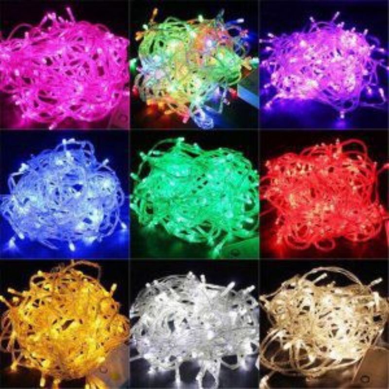 Đèn led, đèn trang trí mầu vàng( hoặc có thể lựa mầu)