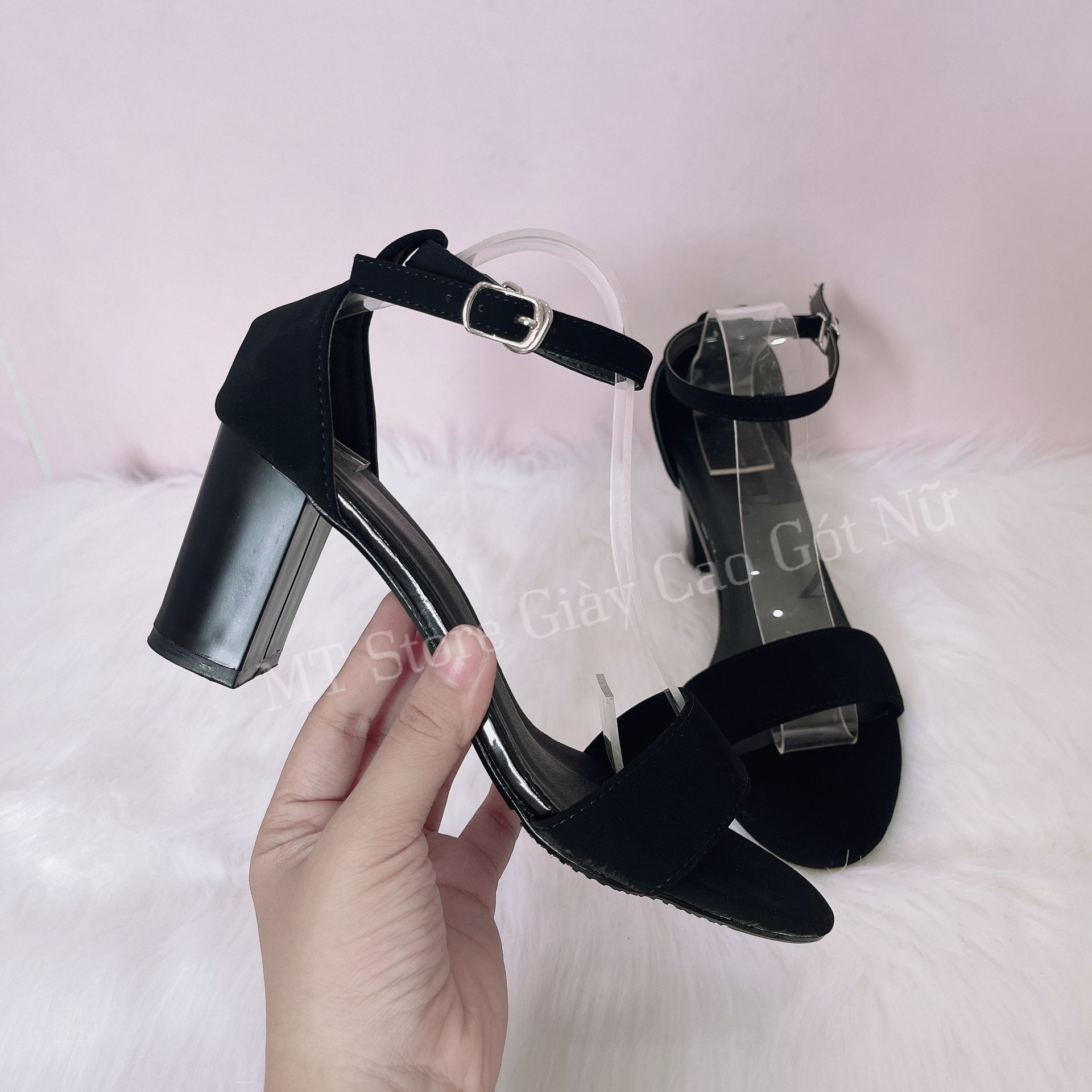 Giày Cao Gót 5p 7p Quai Ngang MT store ( kèm ảnh thật )