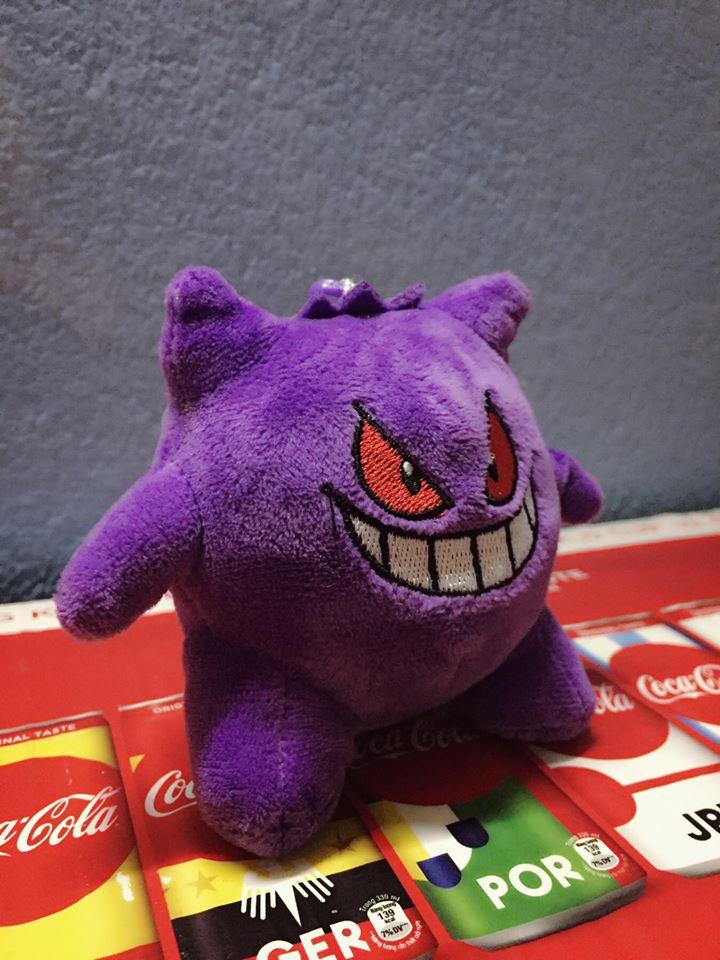 [HCM]Móc khóa gấu bông Pokemon - Ma mập Gengar tím