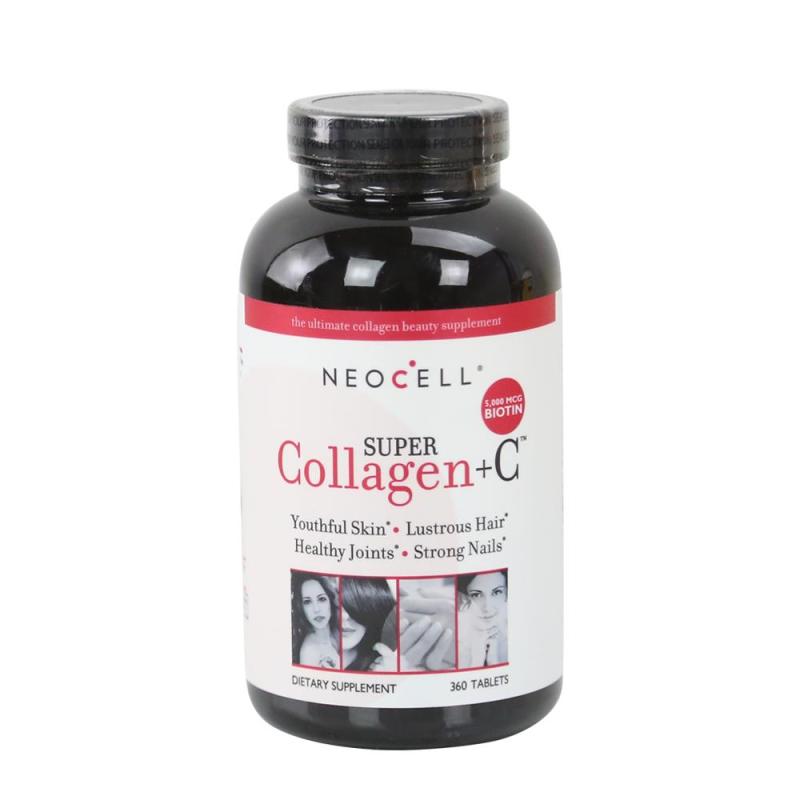 Viên uống bổ sung Collagen NeoCell Super Collagen +C và Biotin cao cấp