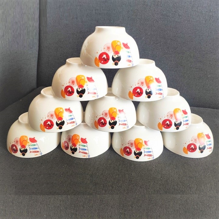 Bộ chén sứ ăn cơm - chén sứ ăn cơm