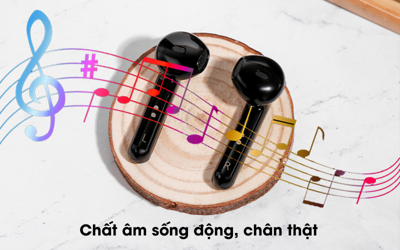 Tai nghe Bluetooth True Wireless Mozard DT920 Đen