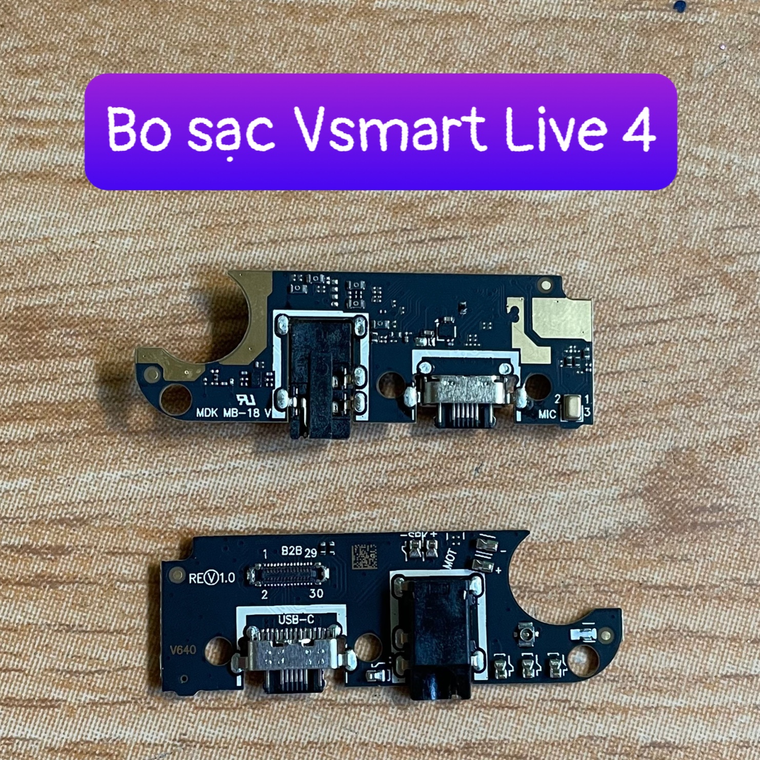 bo sạc điện thoại Vsmart Live 4
