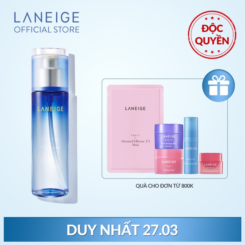 Nước cân bằng ngăn ngừa lão hoá da Laneige Perfect Renew Skin Refiner 120ml nhập khẩu