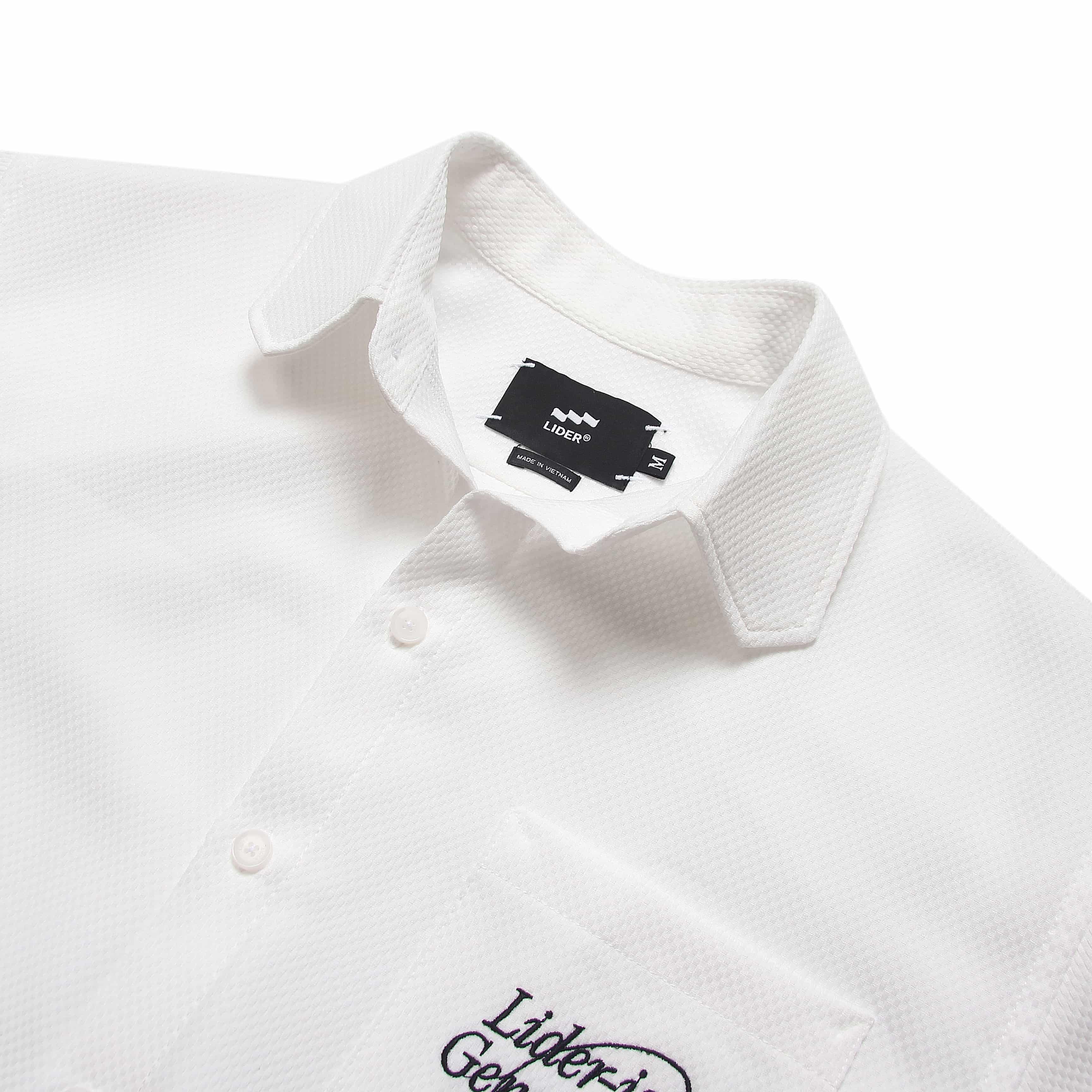LIDERISM CUBAN SHIRT - Blush/White